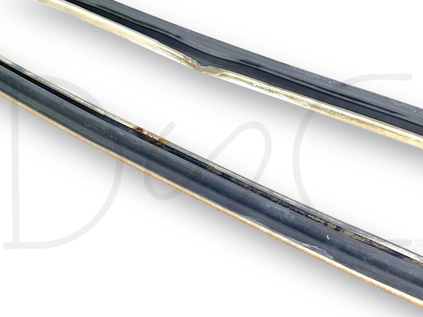 80-96 Ford F250 F350 Front Windshield Trim Molding Chrome [5] Piece Set *Blem*