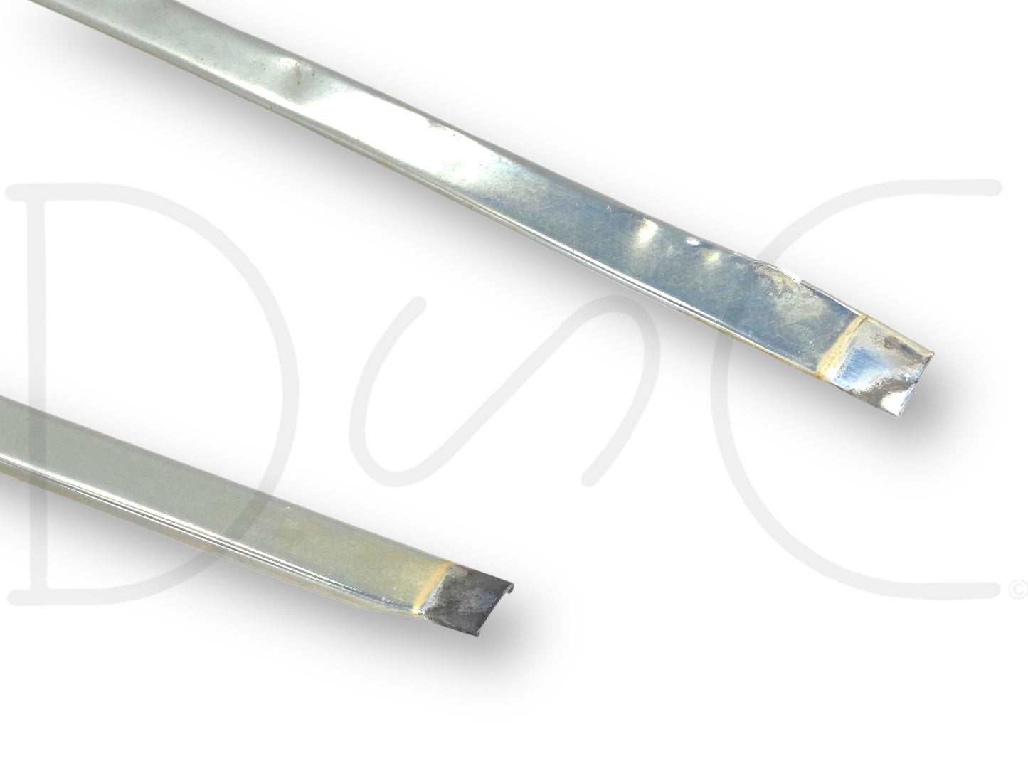 80-96 Ford F250 F350 Front Windshield Trim Molding Chrome [5] Piece Set *Blem*