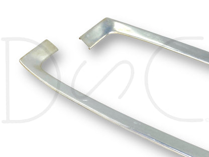 80-96 Ford F250 F350 Front Windshield Trim Molding Chrome [5] Piece Set *Blem*