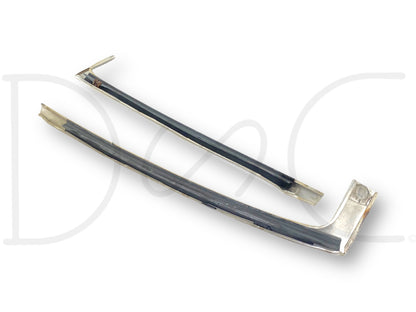 80-96 Ford F250 F350 Front Windshield Trim Molding Chrome [5] Piece Set *Blem*