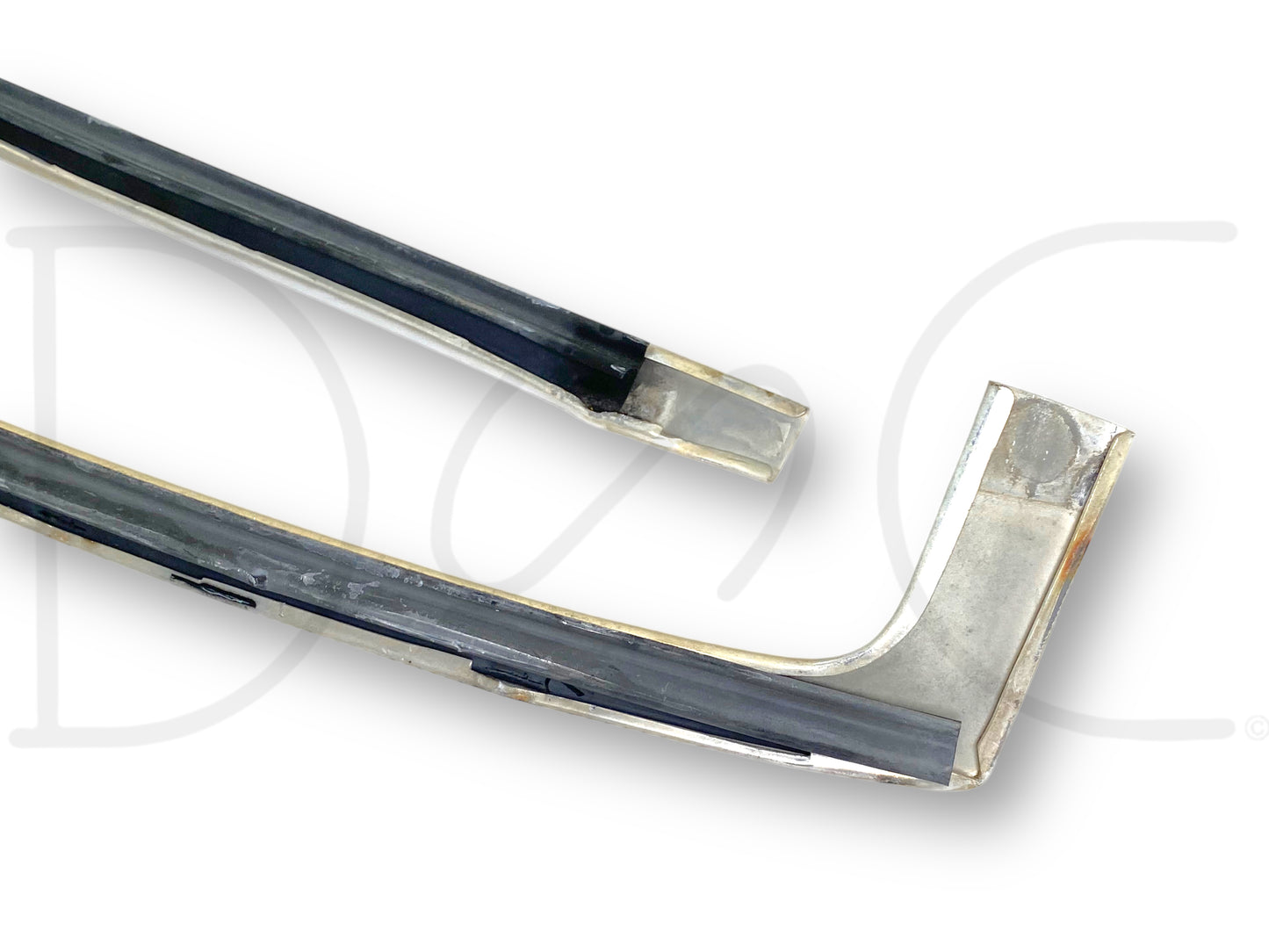 80-96 Ford F250 F350 Front Windshield Trim Molding Chrome [5] Piece Set *Blem*