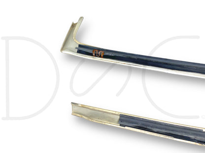 80-96 Ford F250 F350 Front Windshield Trim Molding Chrome [5] Piece Set *Blem*