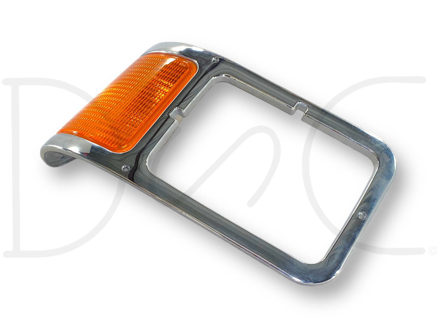95-06 Ford F650 F800 RH Right Passenger Headlight Bezel Trim Surround Chrome