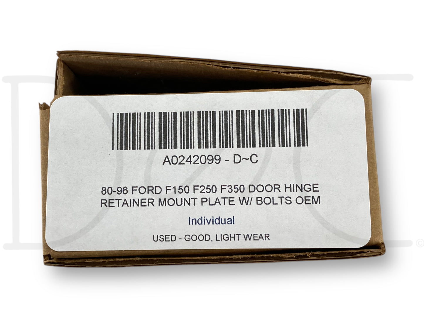80-96 Ford F150 F250 F350 Door Hinge Retainer Mount Plate W/ Bolts OEM Hardware