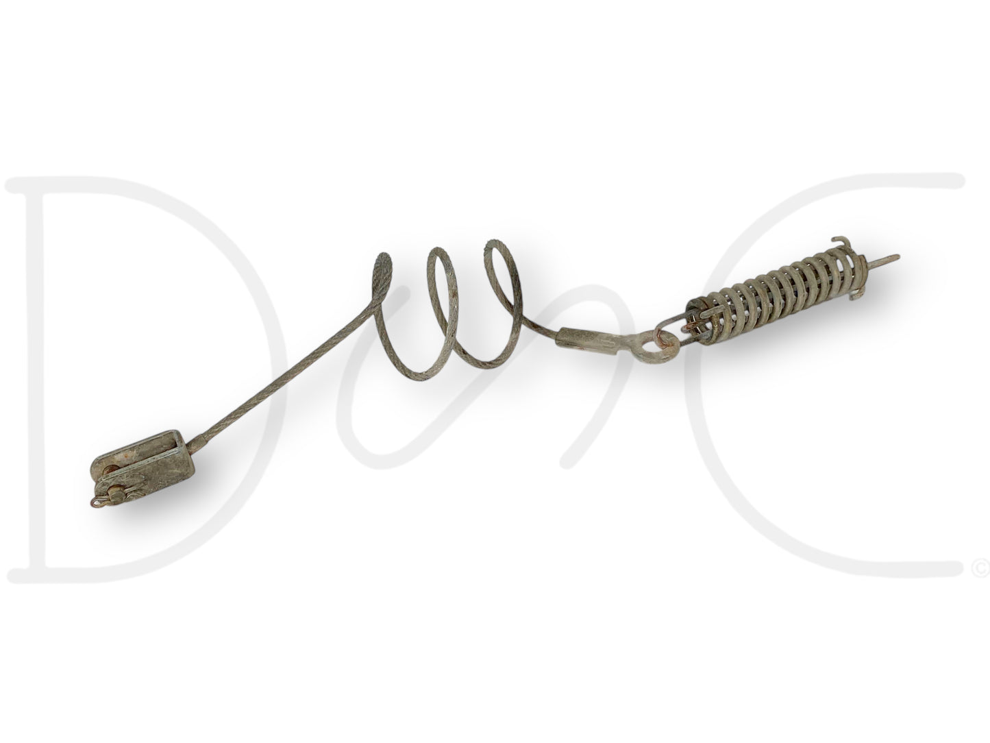 95-98 Ford F600 F650 F700 F800 Tilt Hood Limit Cable Strap Assembly OEM