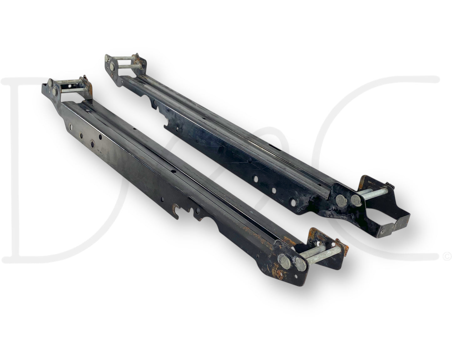 94-98 Ford F650 F750 F800 Radiator Mount Bracket Pair OE Brackets