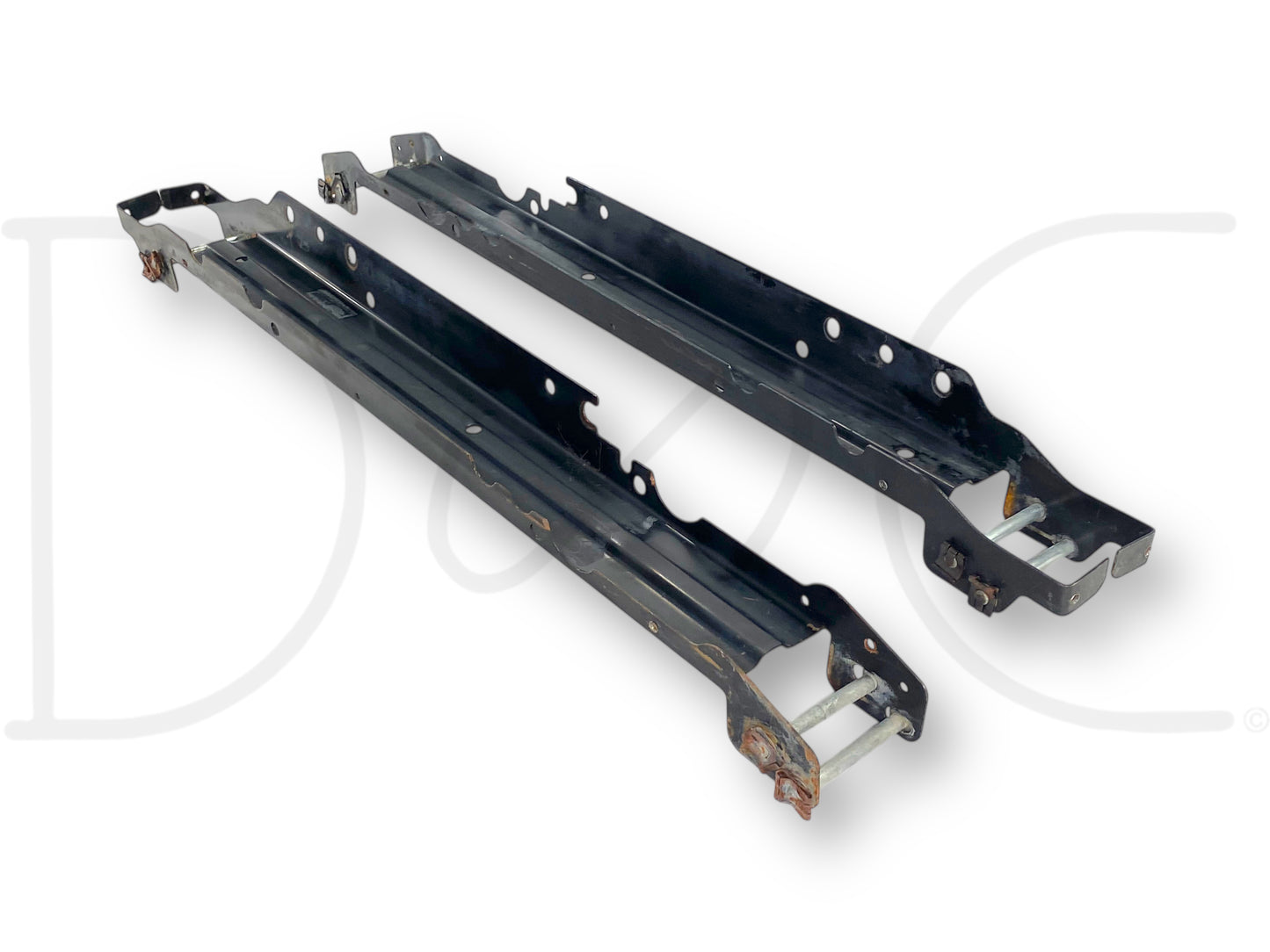 94-98 Ford F650 F750 F800 Radiator Mount Bracket Pair OE Brackets