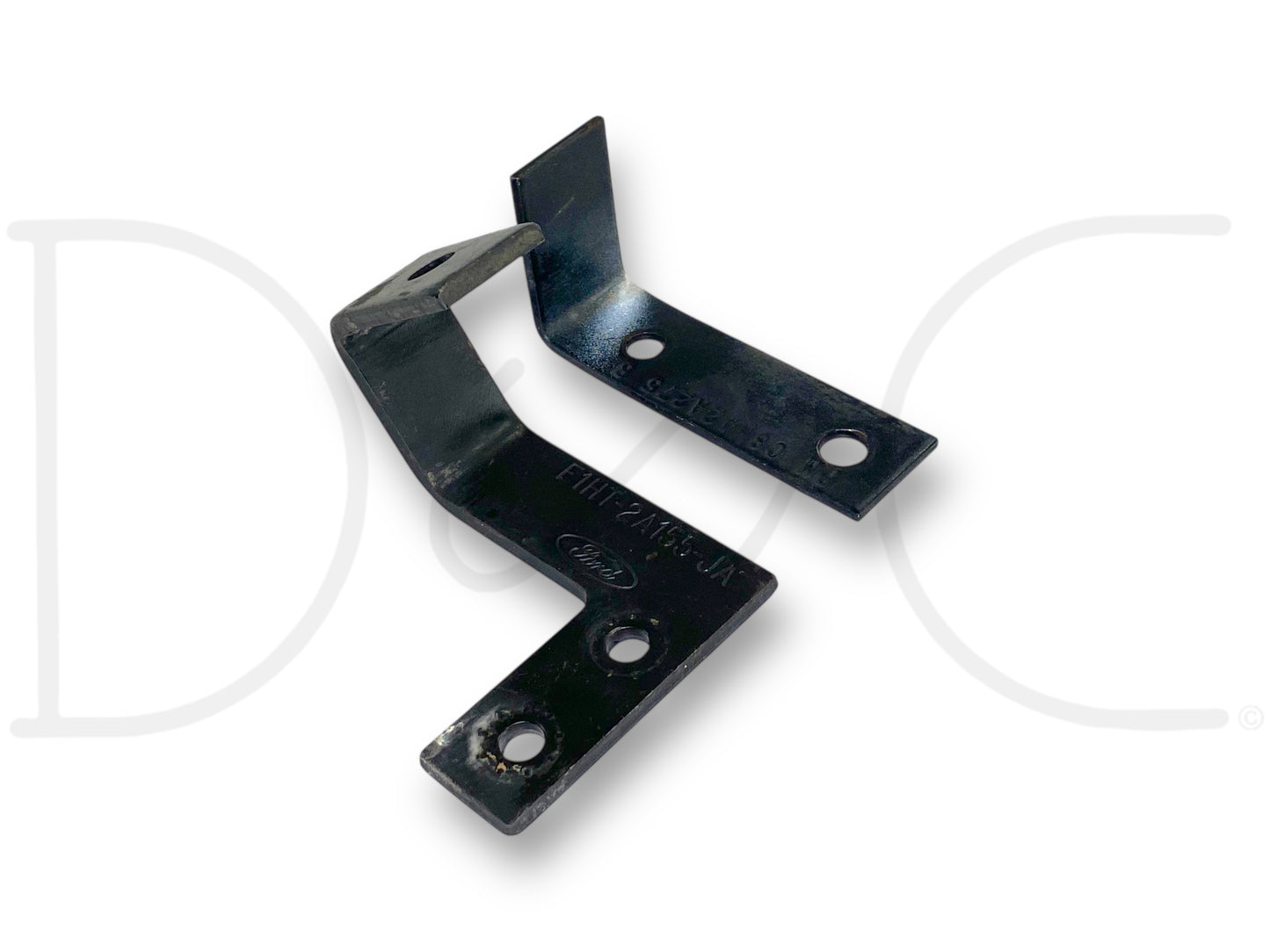 90-98 Ford F600 F800 Engine Bay Firewall Bracket Set C8Ha-2A275-B F1Ht-2A155-Ja
