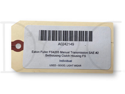 Eaton Fuller Fs4205 Manual Transmission Sae #2 Bellhousing Clutch Housing Fs