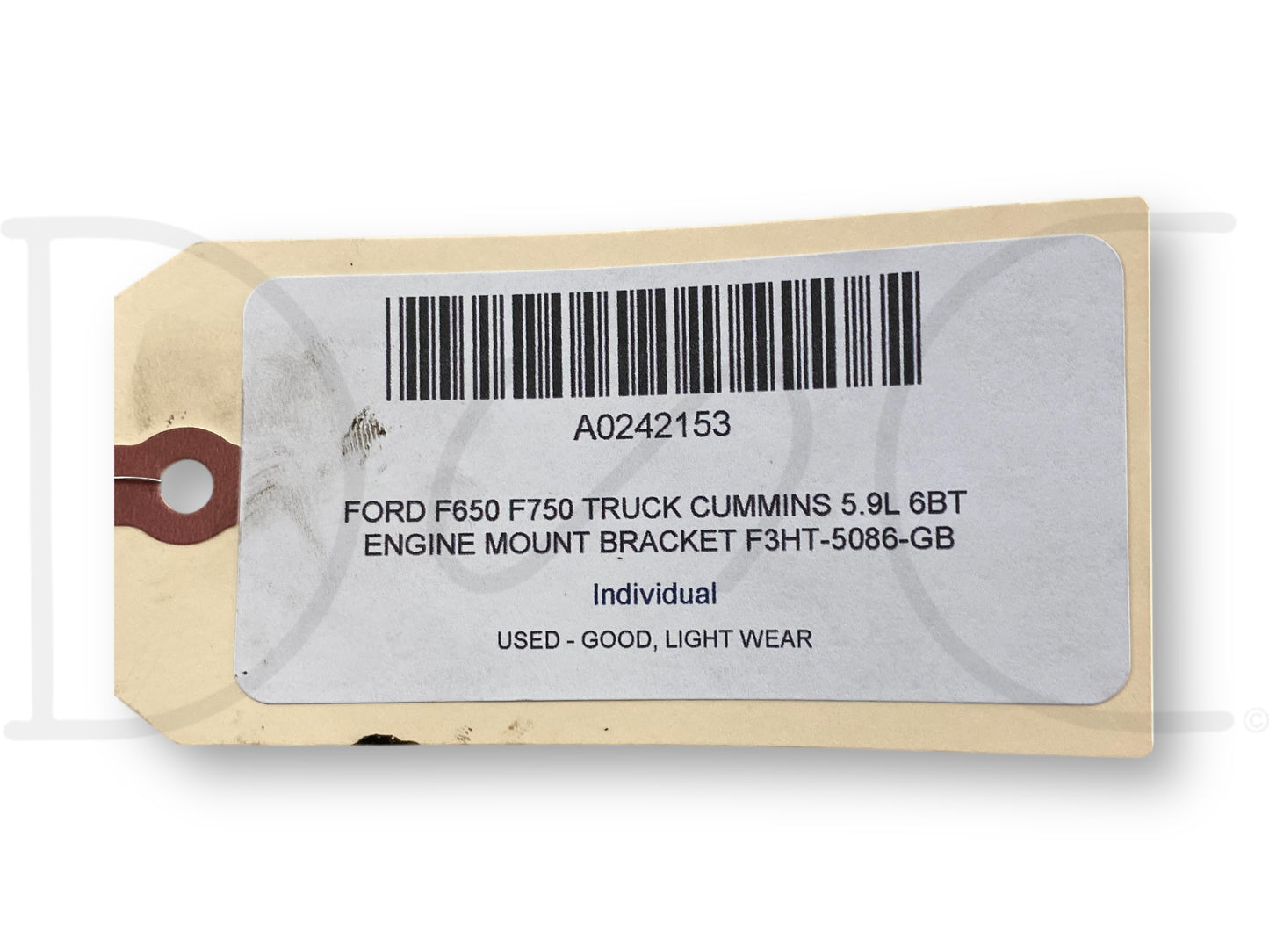 Ford F650 F750 Truck Cummins 5.9L 6Bt Engine Mount Bracket F3Ht-5086-Gb