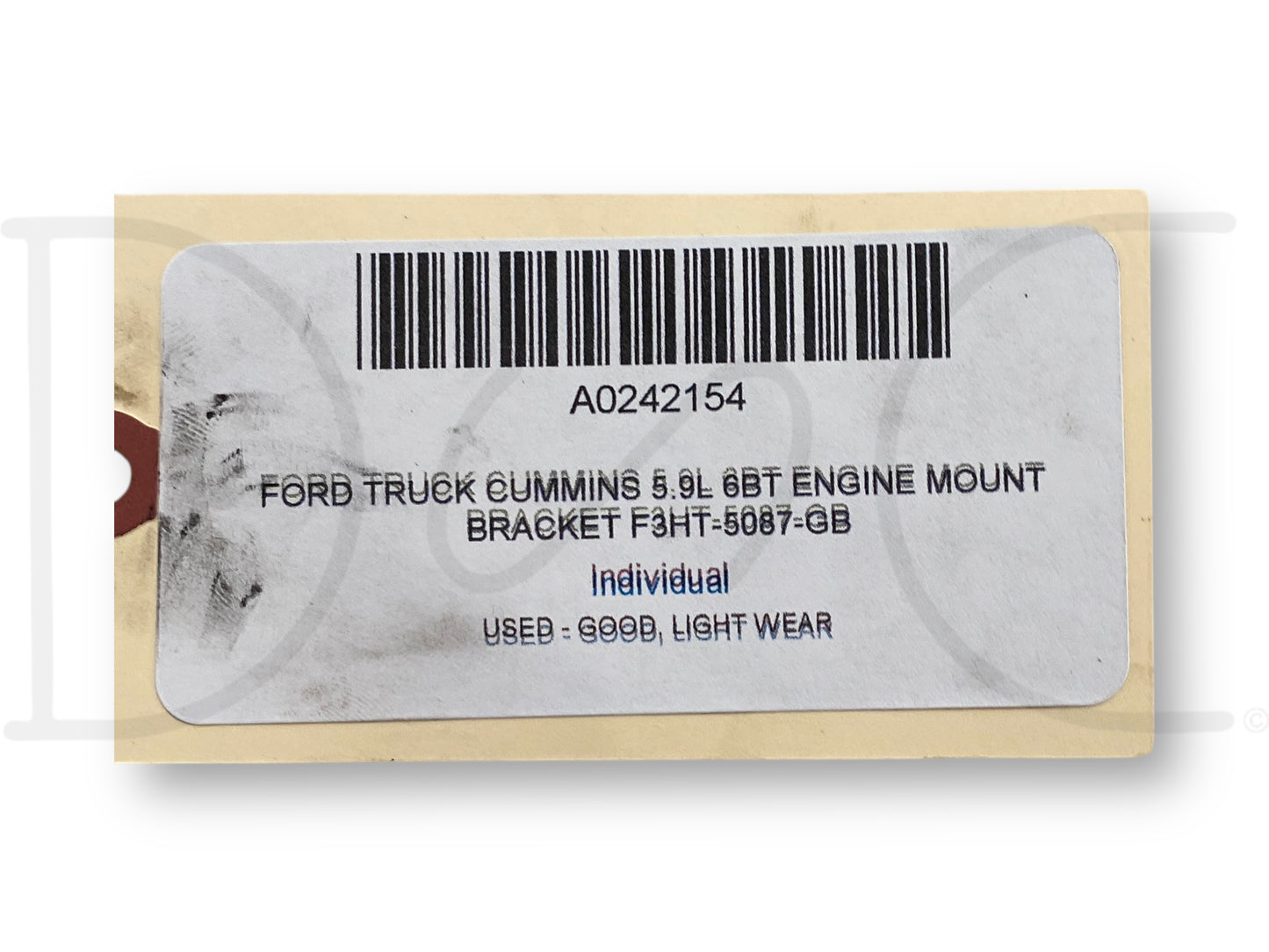 Ford Truck Cummins 5.9L 6Bt Engine Mount Bracket F3Ht-5087-Gb