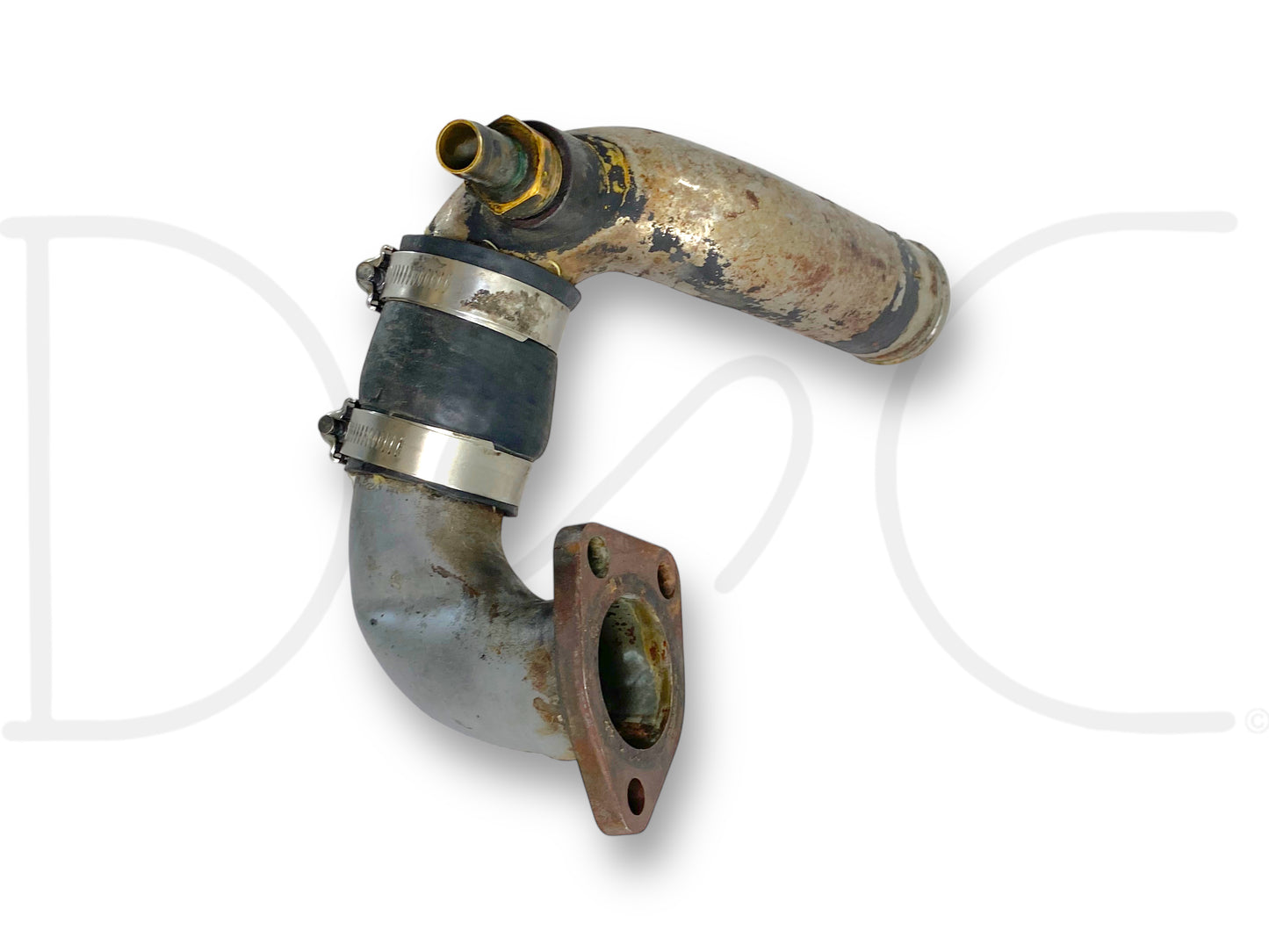 93-98 Ford F650 F800 5.9L Cummins Lower Radiator Coolant Tube Pipe F3Ht-8291-Cb