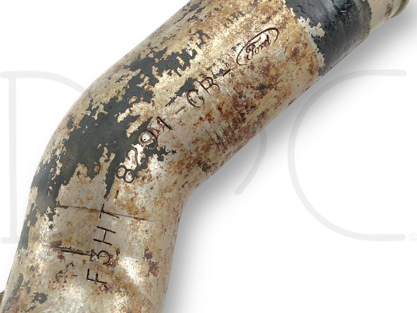 93-98 Ford F650 F800 5.9L Cummins Lower Radiator Coolant Tube Pipe F3Ht-8291-Cb