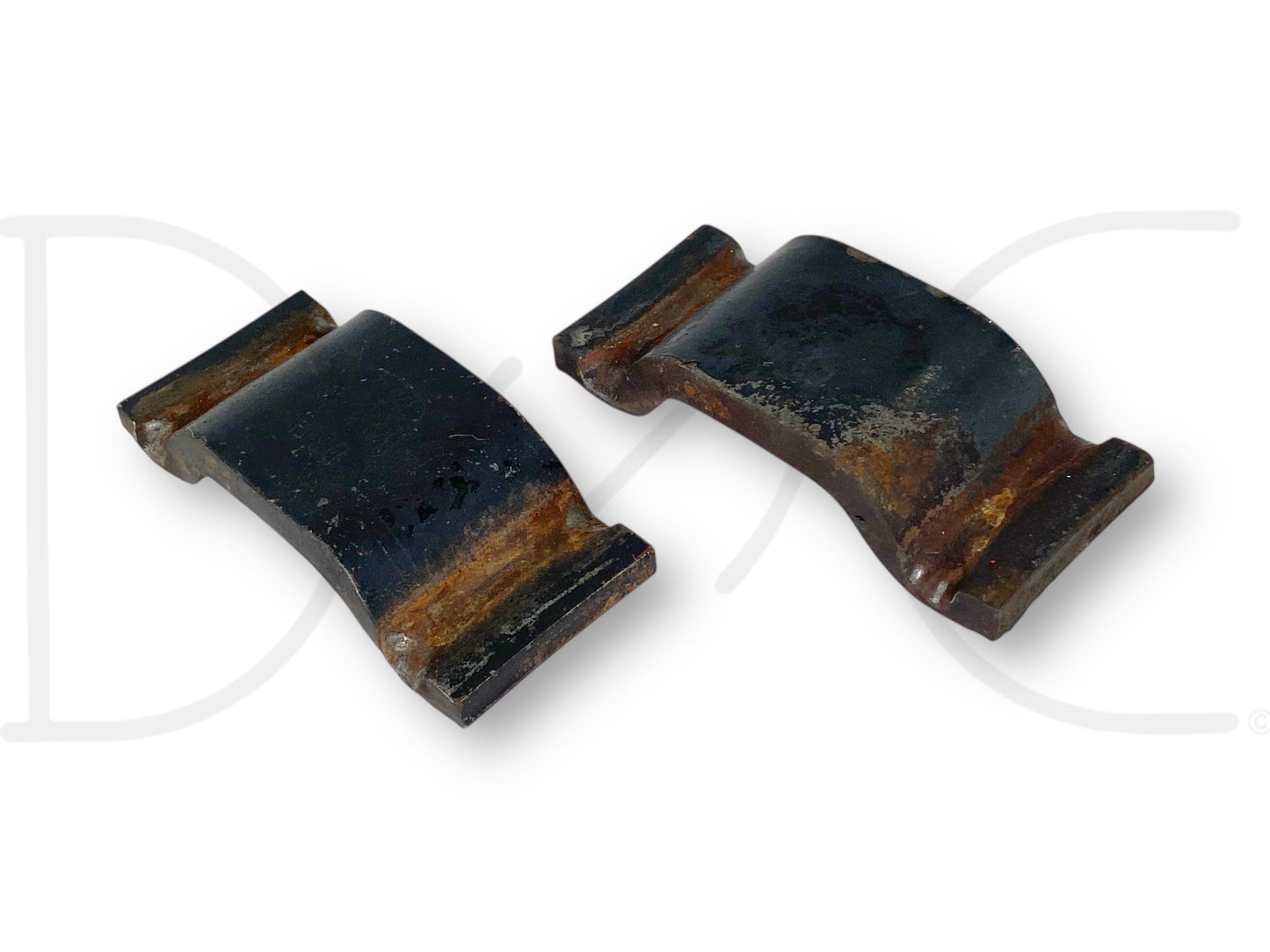 73-98 Ford F650 F800 Front Axle Leaf Spring U Bolt Upper Plate Set D3Ta-5458-Aa