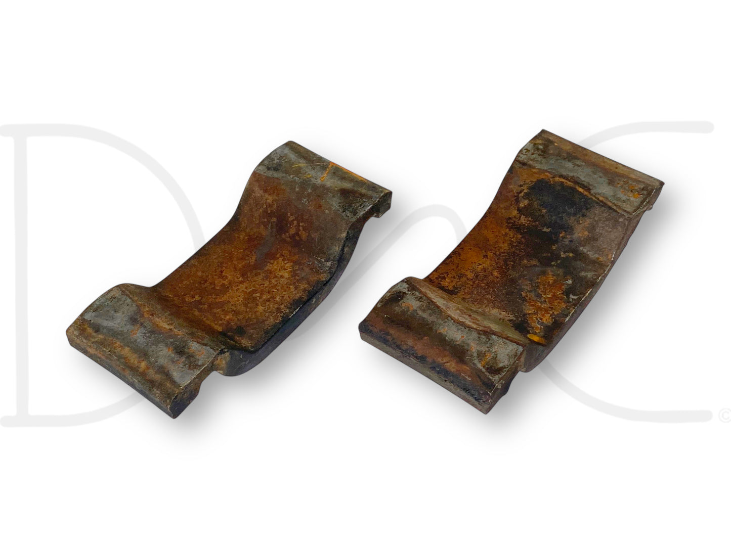 73-98 Ford F650 F800 Front Axle Leaf Spring U Bolt Upper Plate Set D3Ta-5458-Aa