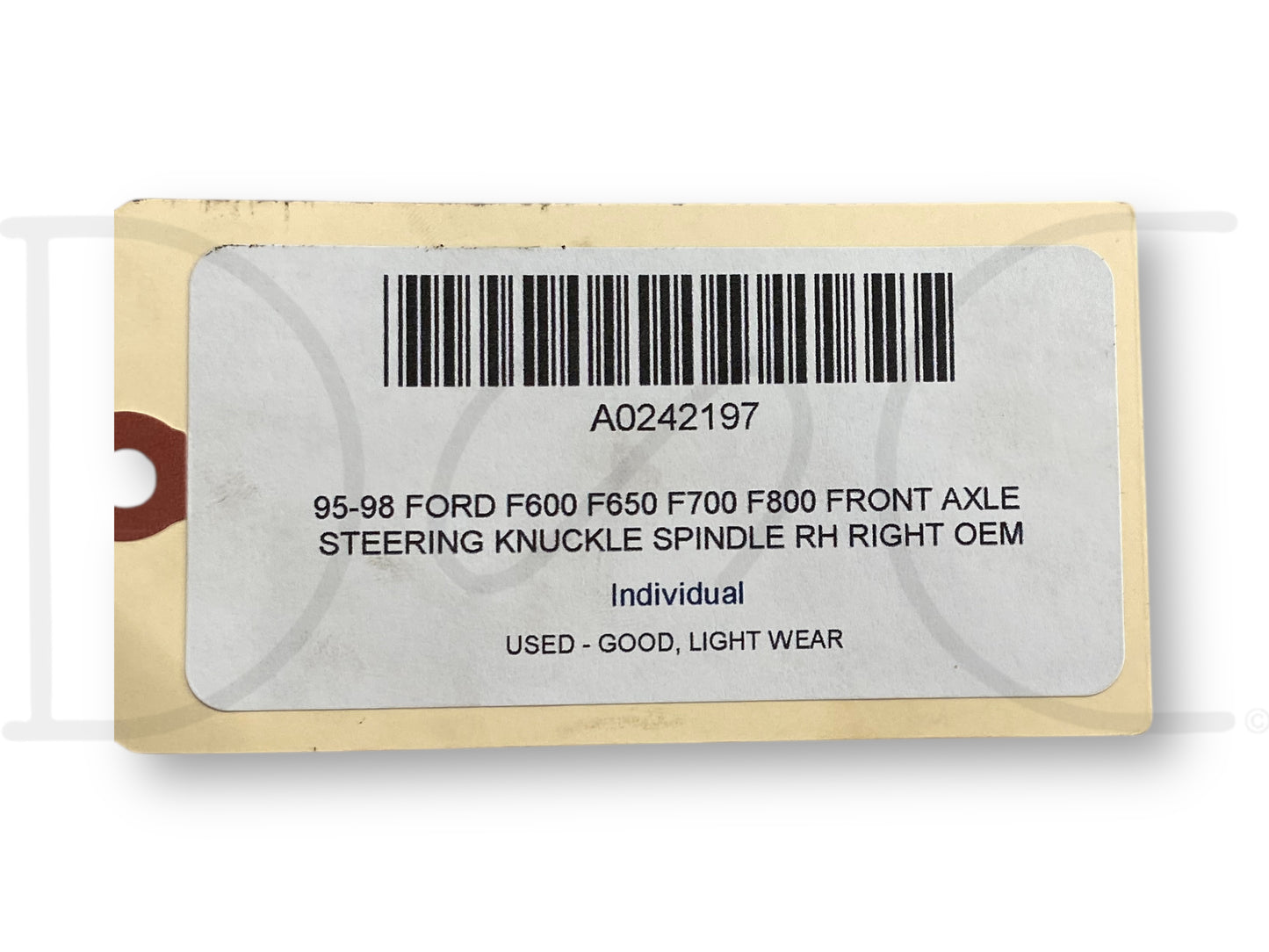 95-98 Ford F600 F650 F700 F800 Front Axle Steering Knuckle Spindle RH Right OEM