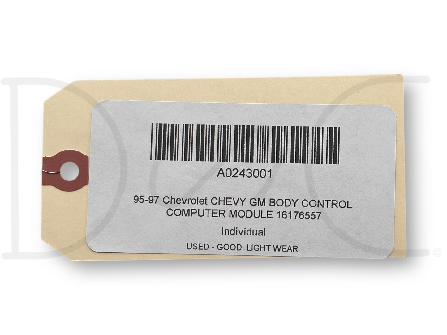 95-97 Chevrolet Chevy GM Body Control Computer Module 16176557