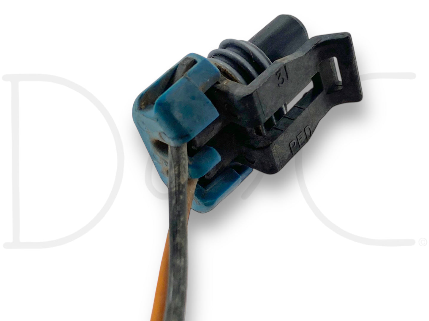 88-98 Chevy GMC C/K 1500 2500 Under Hood Light Lamp Socket Wiring Harness OE