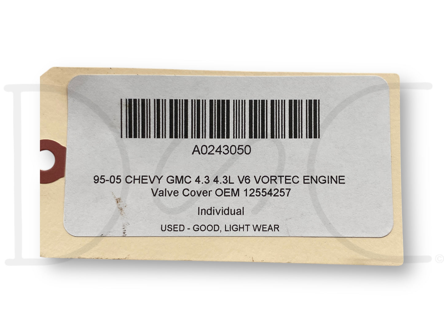 95-05 Chevy GMC 4.3 4.3L V6 Vortec Engine Valve Cover OEM 12554257