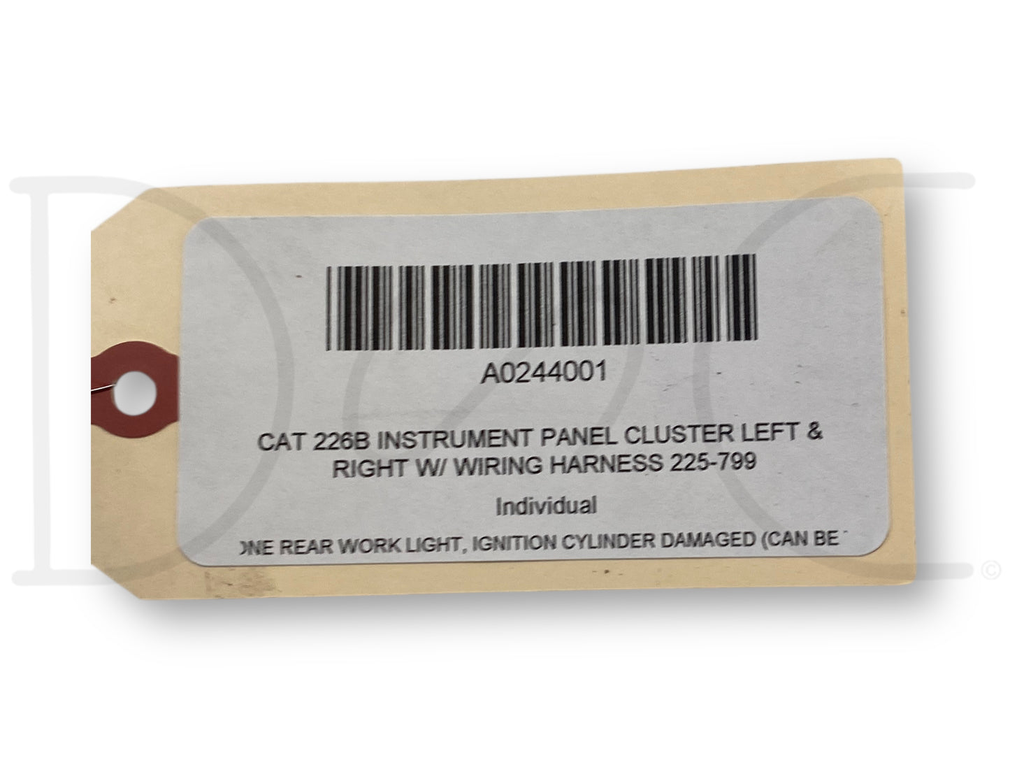 Cat 226B2 Instrument Gauge Panel Cluster Cab Wiring Harness 225-7999