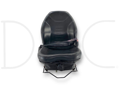Cat 226B 226B2 Skid Steer Adjustable Suspension Seat Assembly W/ Seatbelt OEM