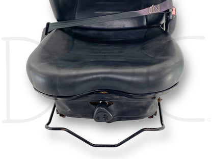Cat 226B 226B2 Skid Steer Adjustable Suspension Seat Assembly W/ Seatbelt OEM
