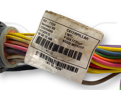 Cat 292-1159 Chassis Wiring Harness OEM Caterpillar Skid Steer Loader 226B2