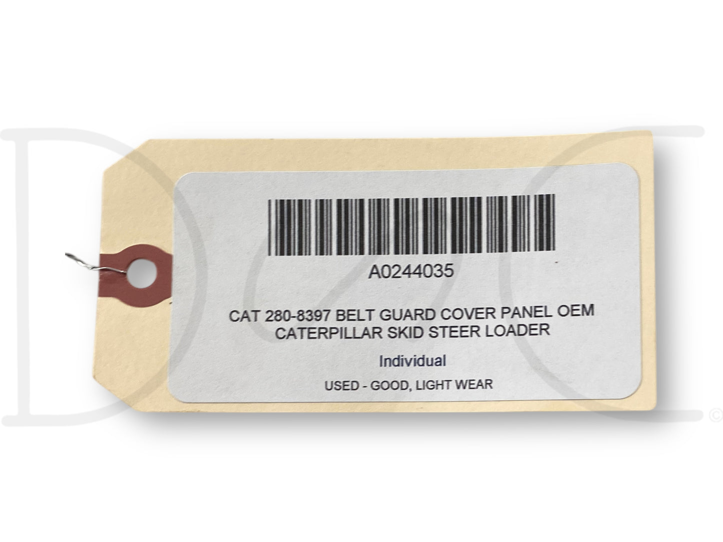 Cat 280-8397 Belt Guard Cover Panel OEM Caterpillar Skid Steer Loader