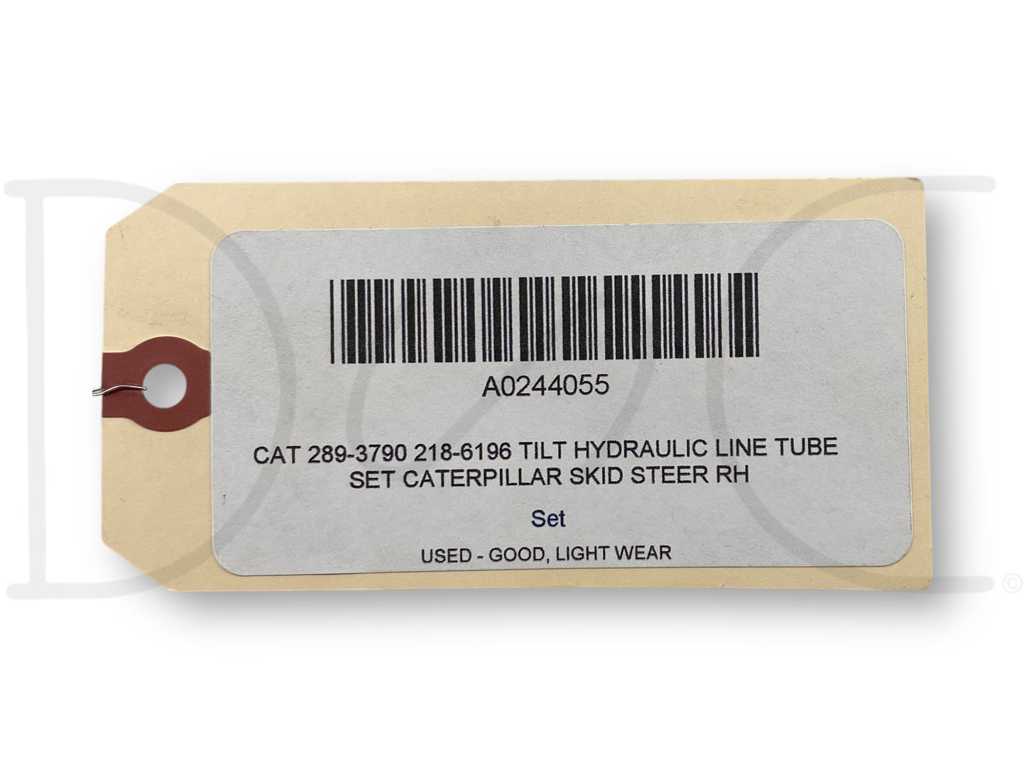 Cat 289-3790 218-6196 Tilt Hydraulic Line Tube Set Caterpillar Skid Steer Rh