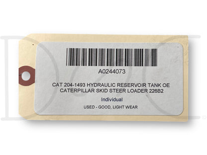 Cat 204-1493 Hydraulic Reservoir Tank OE Caterpillar Skid Steer Loader 226B2