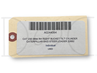 Cat 230-3694 RH Right Bucket Tilt Cylinder Caterpillar Skid Steer Loader 226B2