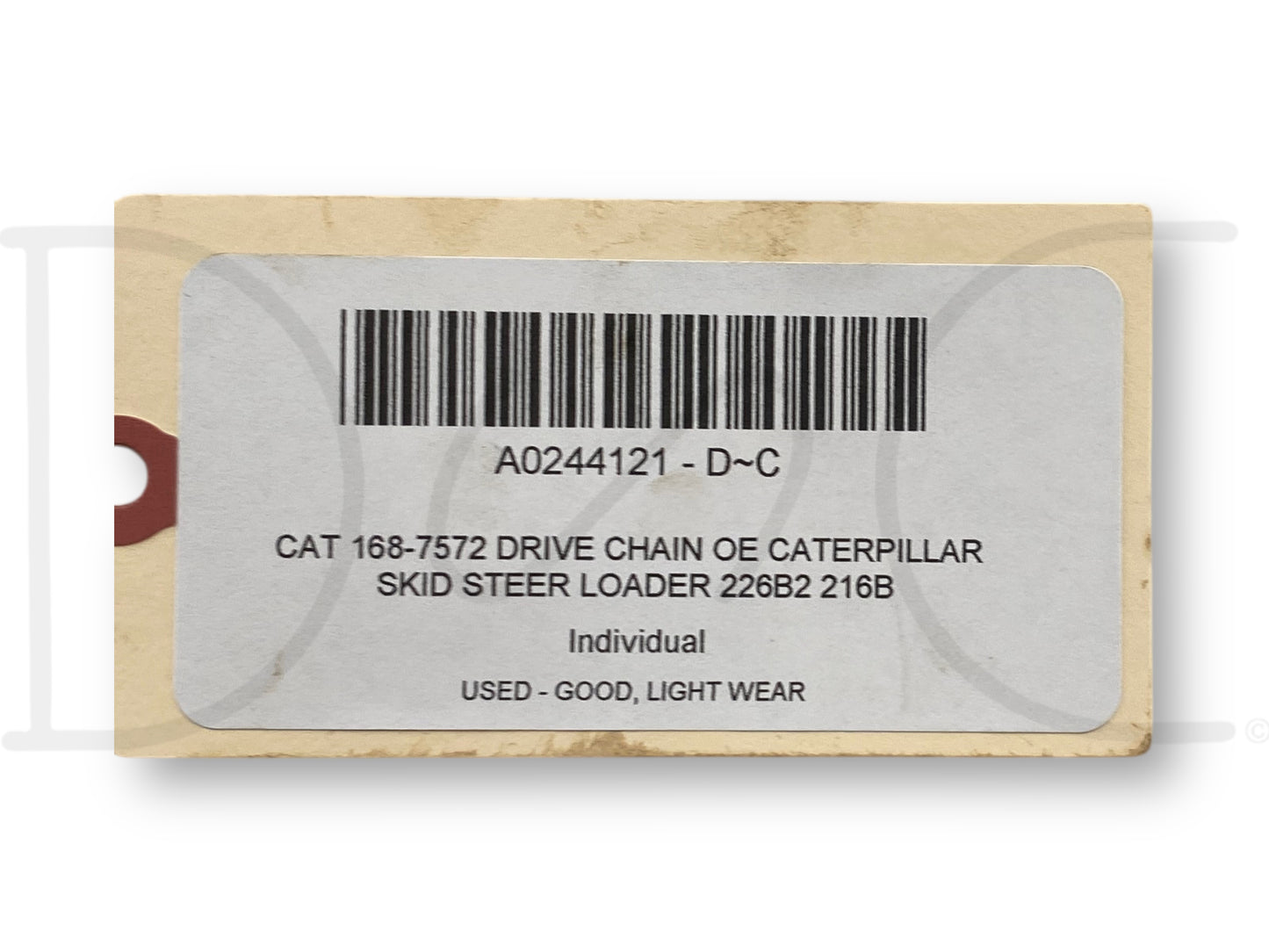 Cat 168-7572 Drive Chain OE Caterpillar Skid Steer Loader 226B2 216B
