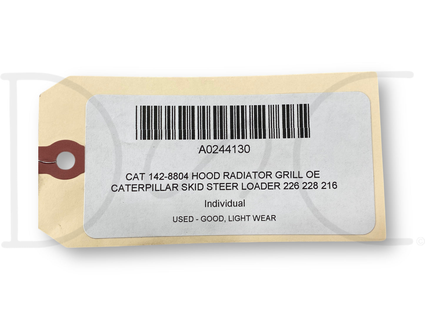 Cat 142-8804 Hood Radiator Grill OE Caterpillar Skid Steer Loader 226 228 216