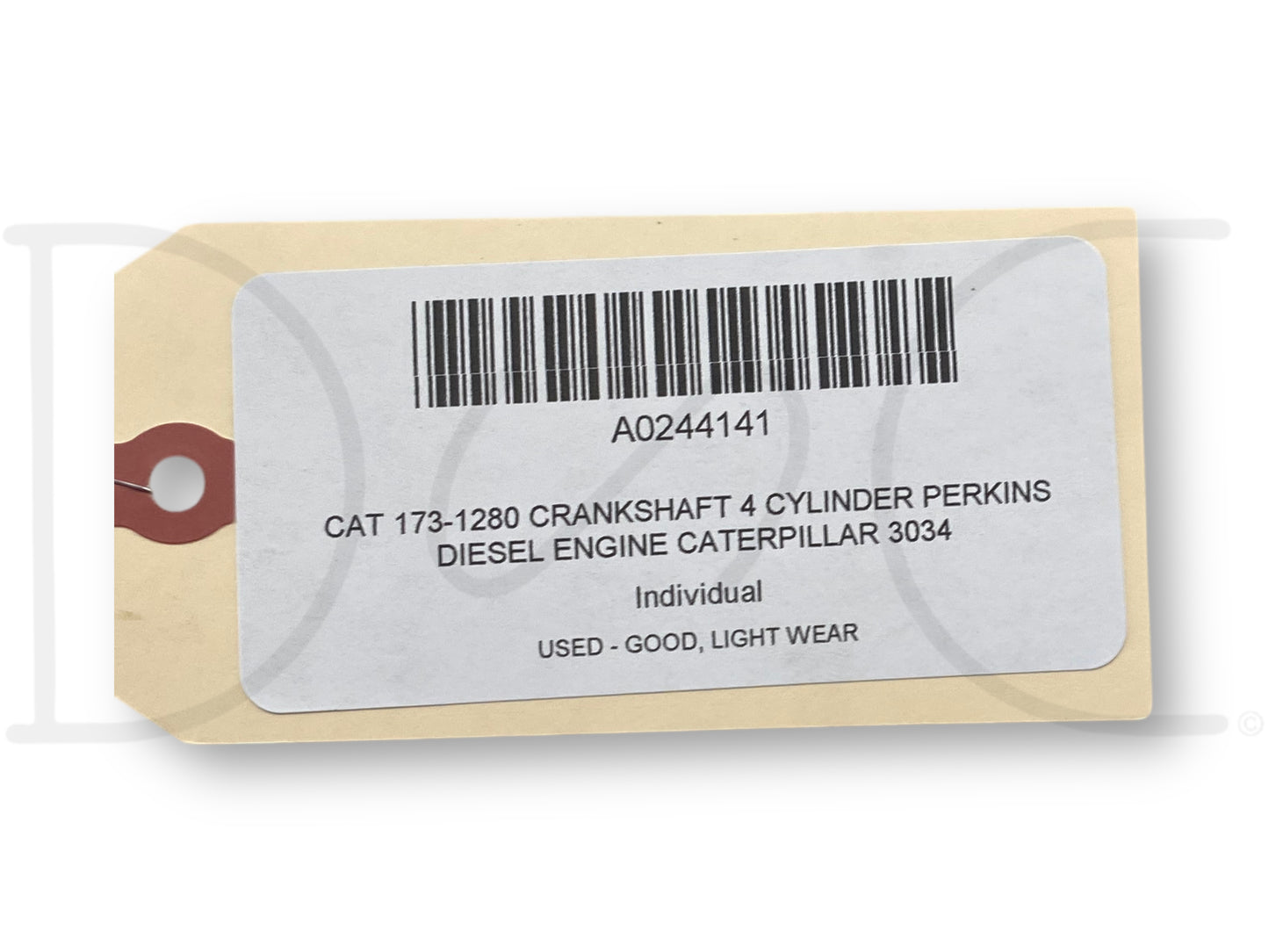 Cat 173-1280 Crankshaft 4 Cylinder Perkins Diesel Engine Caterpillar 3034