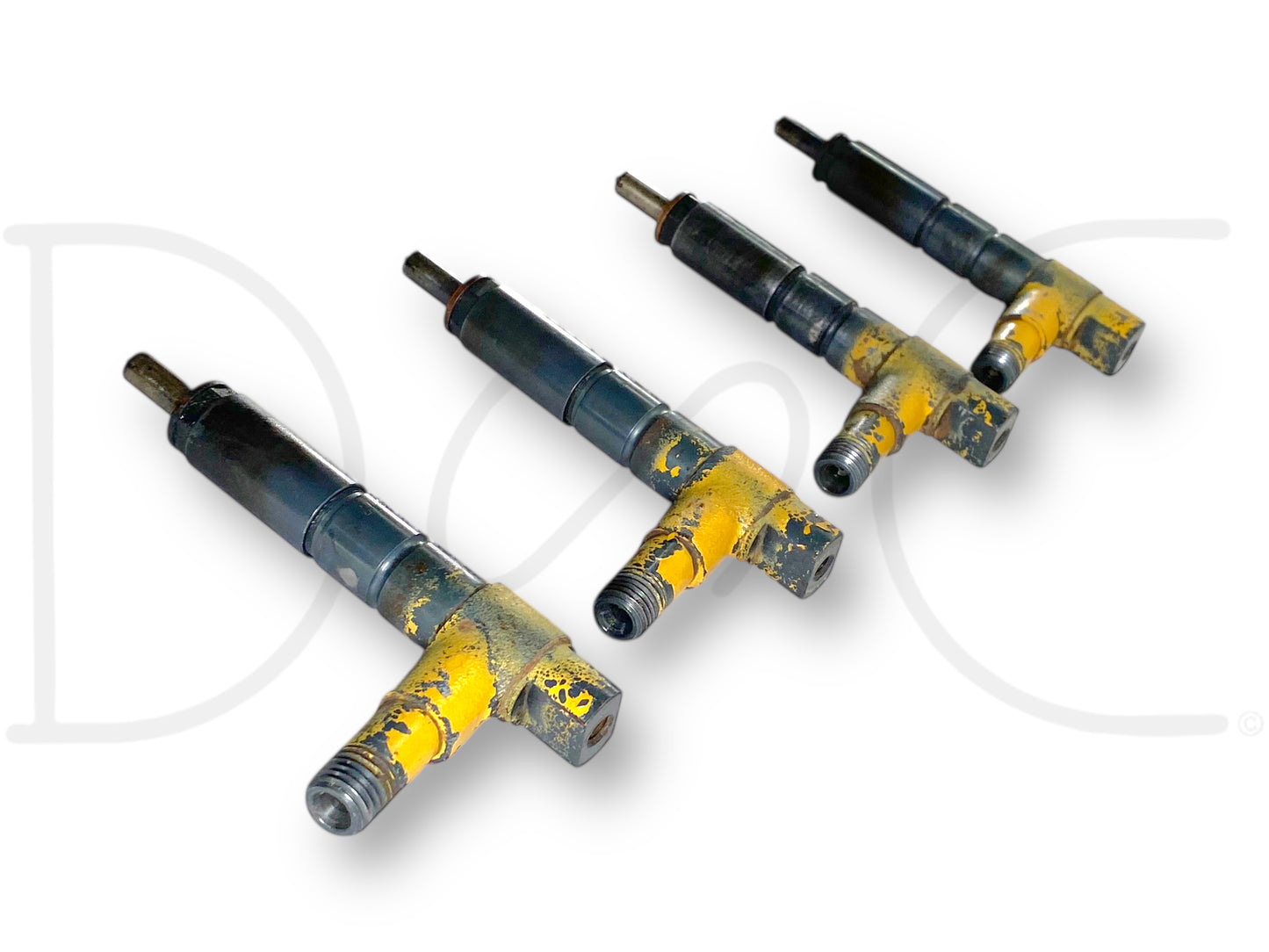 Cat 147-2991 Diesel Fuel Injector Set (4) Injectors Caterpillar 3034 *Untested*