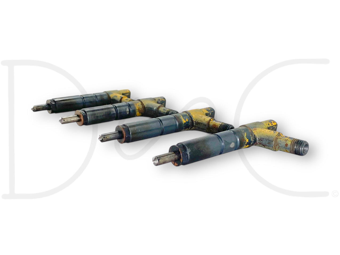 Cat 147-2991 Diesel Fuel Injector Set (4) Injectors Caterpillar 3034 *Untested*
