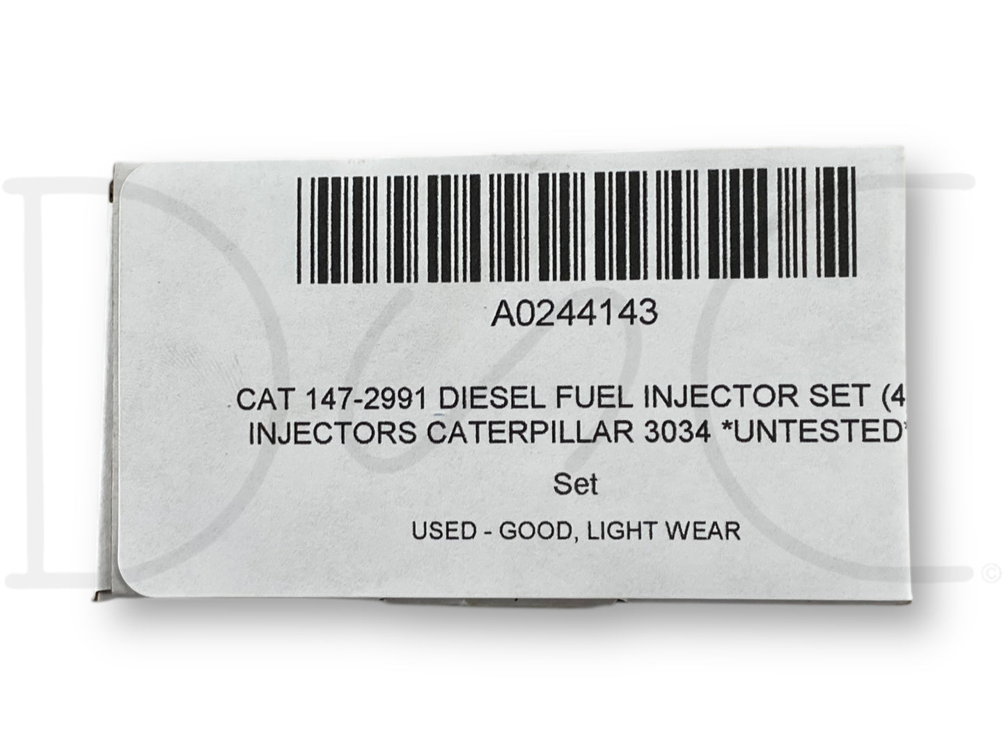 Cat 147-2991 Diesel Fuel Injector Set (4) Injectors Caterpillar 3034 *Untested*