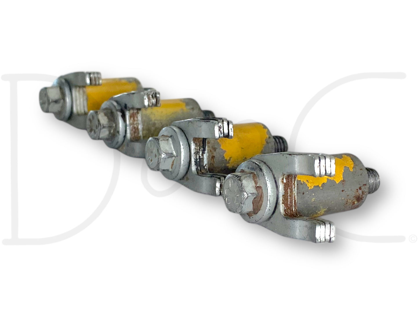Cat Diesel Fuel Injector Retainer Hold Down Clamp Set (4) Caterpillar 3034