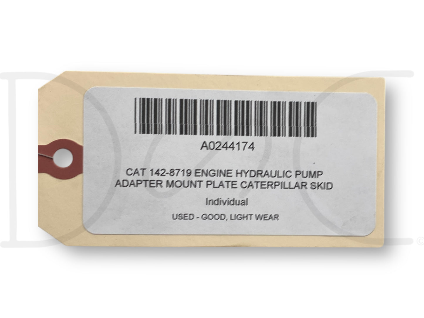 Cat 142-8719 Engine Hydraulic Pump Adapter Mount Plate Caterpillar Skid Steer