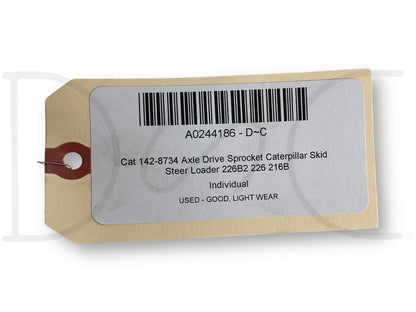 Cat 142-8734 Axle Drive Sprocket Caterpillar Skid Steer Loader 226B2 226 216B