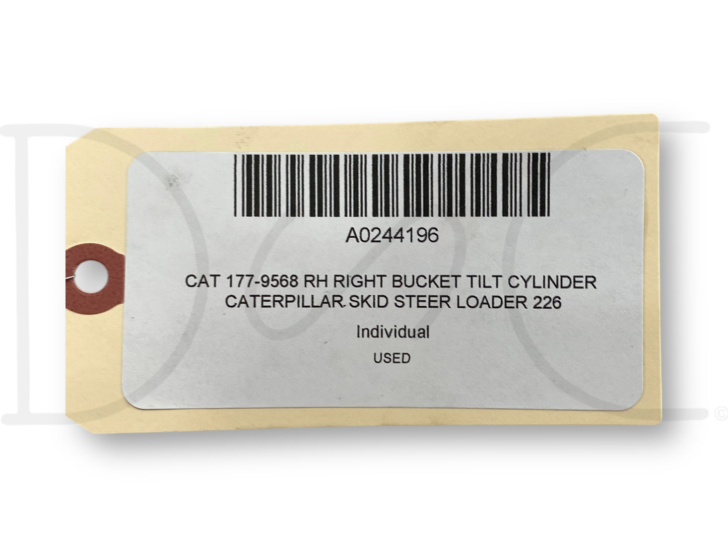 Cat 177-9568 RH Right Bucket Tilt Cylinder Caterpillar Skid Steer Loader 226