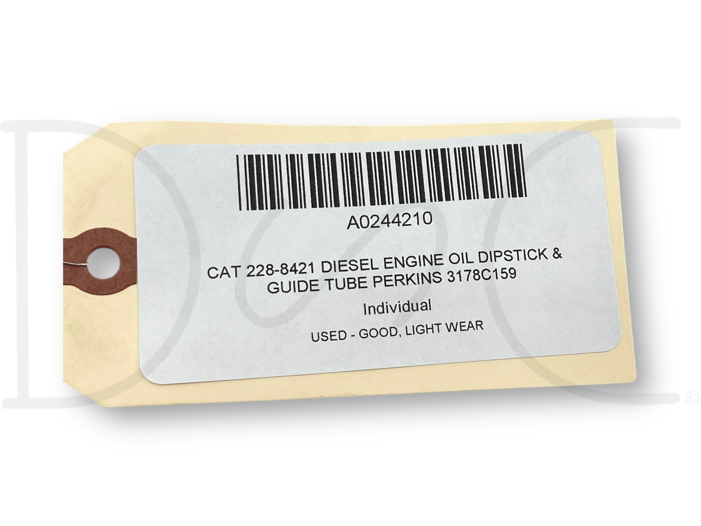 Cat 228-8421 Diesel Engine Oil Dipstick & Guide Tube Perkins 3178C159