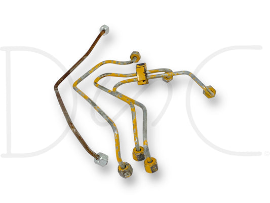 Cat 3034 Fuel Injection Pump To Injector Line Set Caterpillar 4 Cylinder Lines