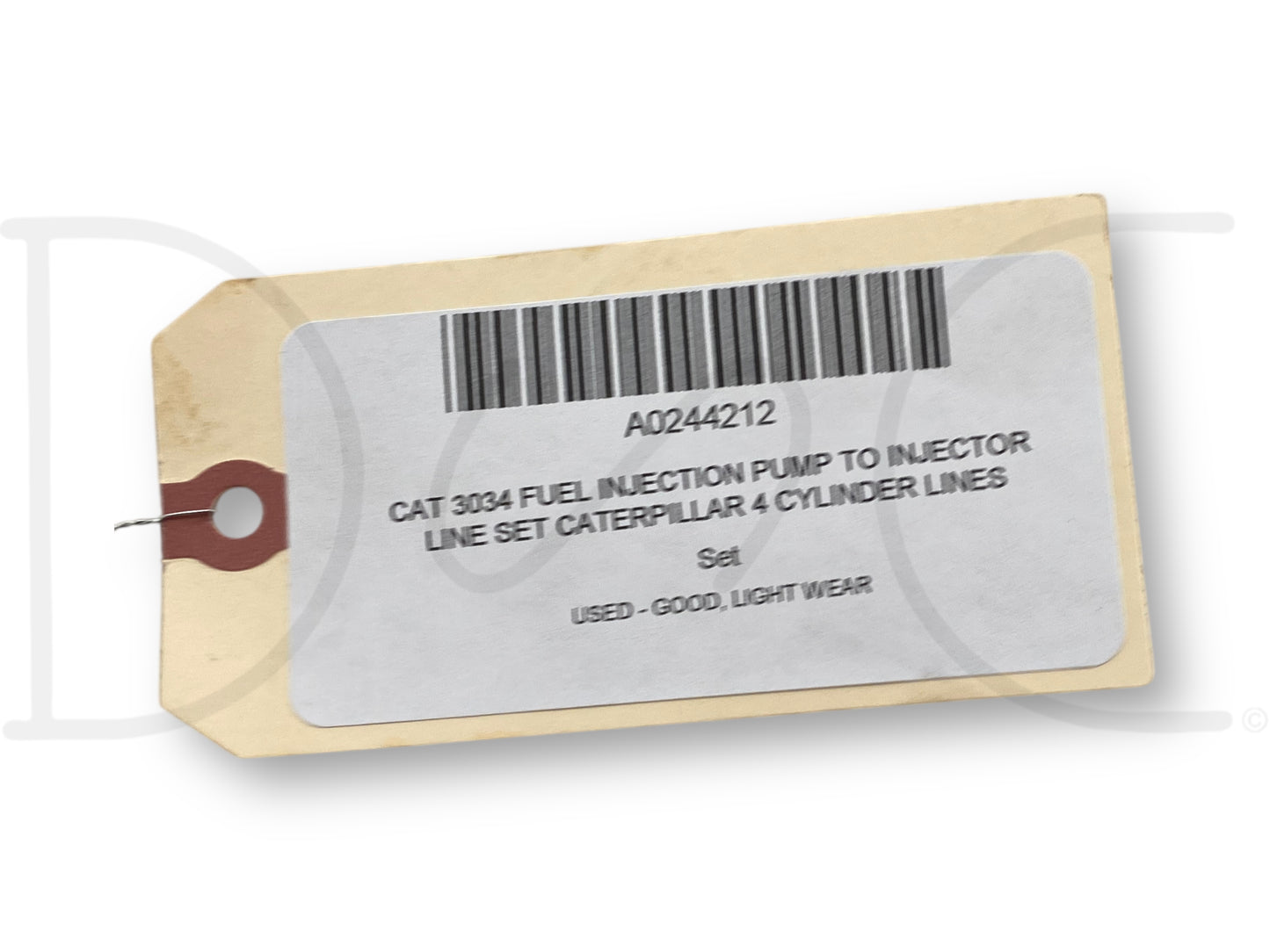 Cat 3034 Fuel Injection Pump To Injector Line Set Caterpillar 4 Cylinder Lines