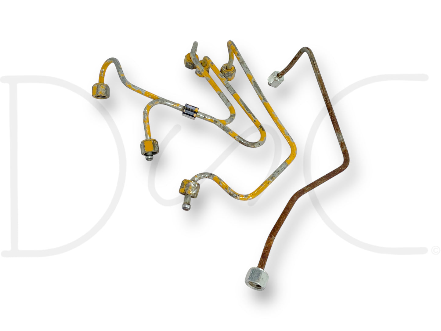 Cat 3034 Fuel Injection Pump To Injector Line Set Caterpillar 4 Cylinder Lines