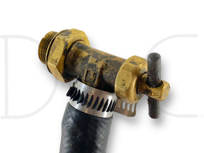 Cat 3034 Diesel Engine Oil Pan Drain Valve Tube Caterpillar Skid Steer 226