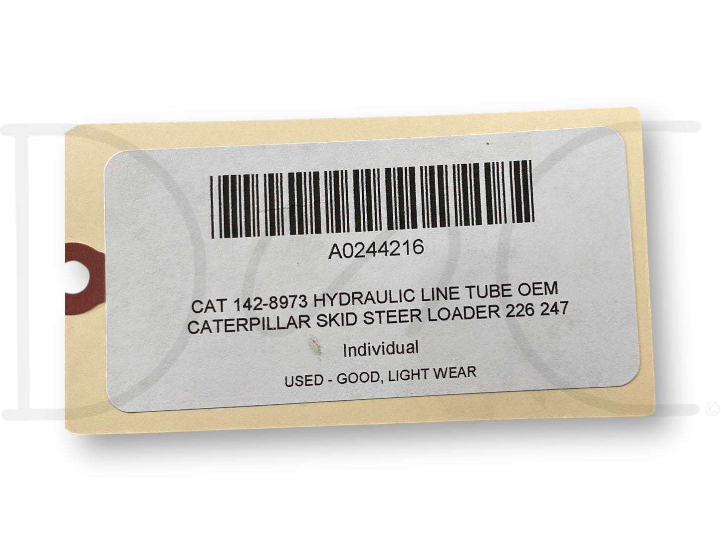 Cat 142-8973 Hydraulic Line Tube OEM Caterpillar Skid Steer Loader 226 247