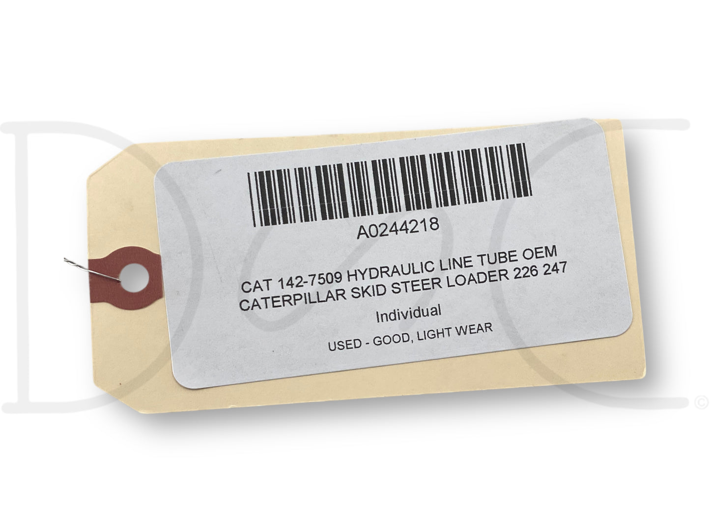Cat 142-7509 Hydraulic Line Tube OEM Caterpillar Skid Steer Loader 226 247