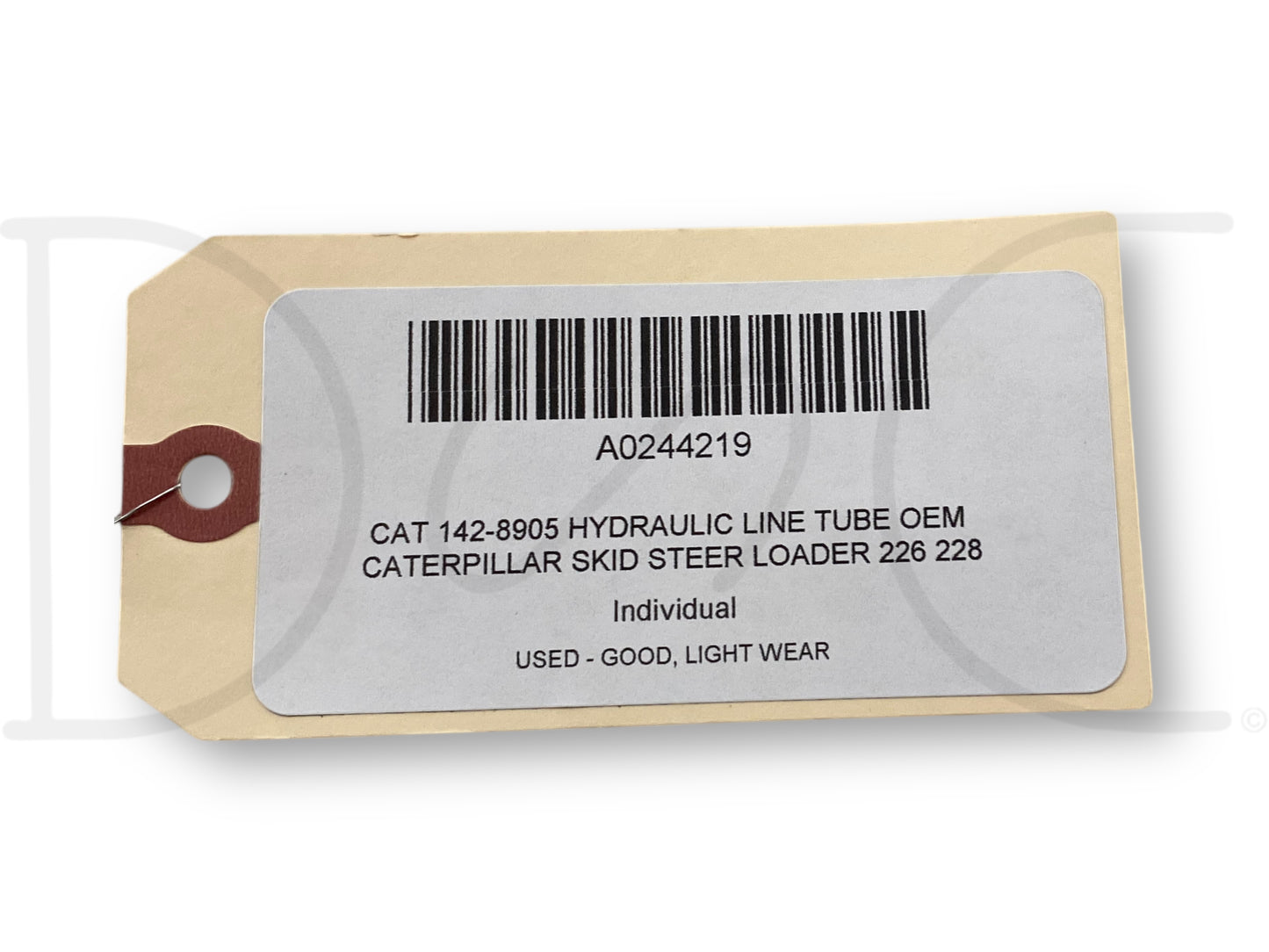 Cat 142-8905 Hydraulic Line Tube OEM Caterpillar Skid Steer Loader 226 228