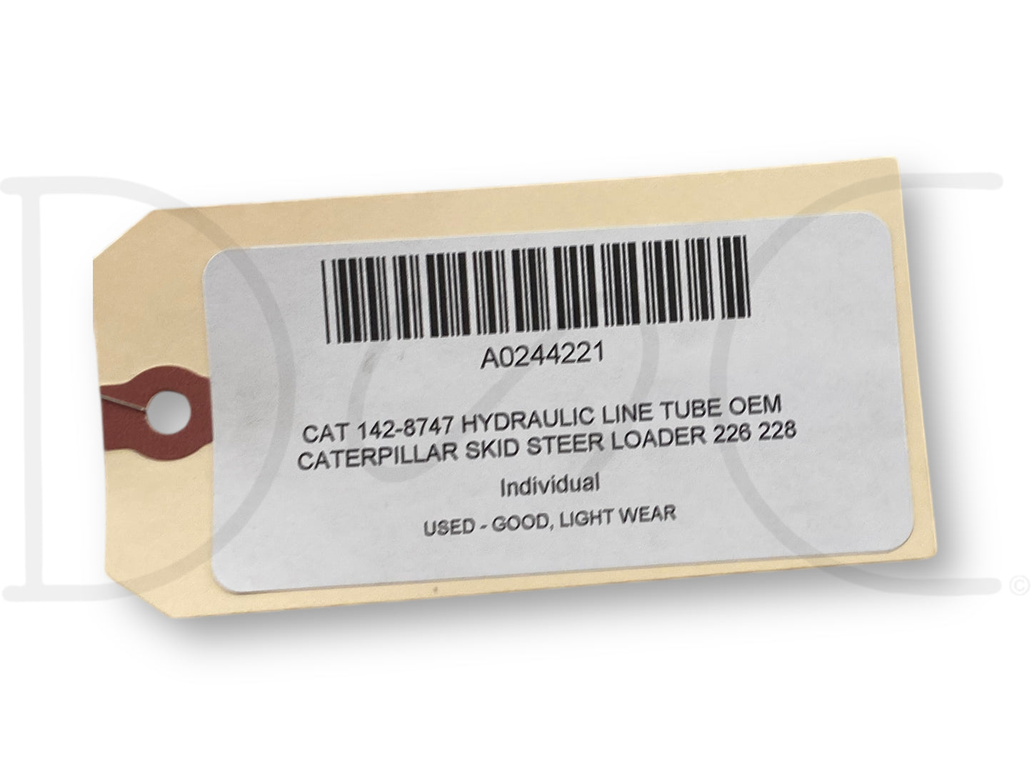 Cat 142-8747 Hydraulic Line Tube OEM Caterpillar Skid Steer Loader 226 228